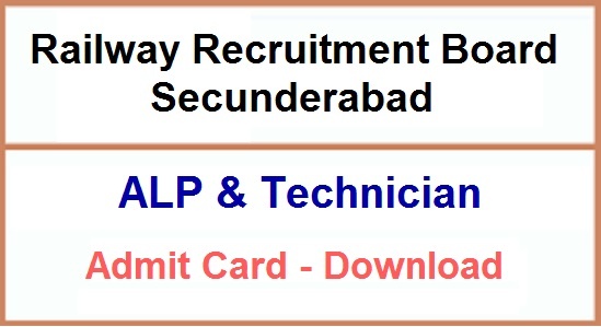 RRB ALP Technician Admit Card 2nd Stage CBT Hall Tickets Results Online