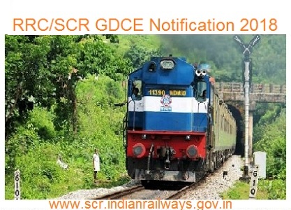 RRC SCR GDCE Notification 2018